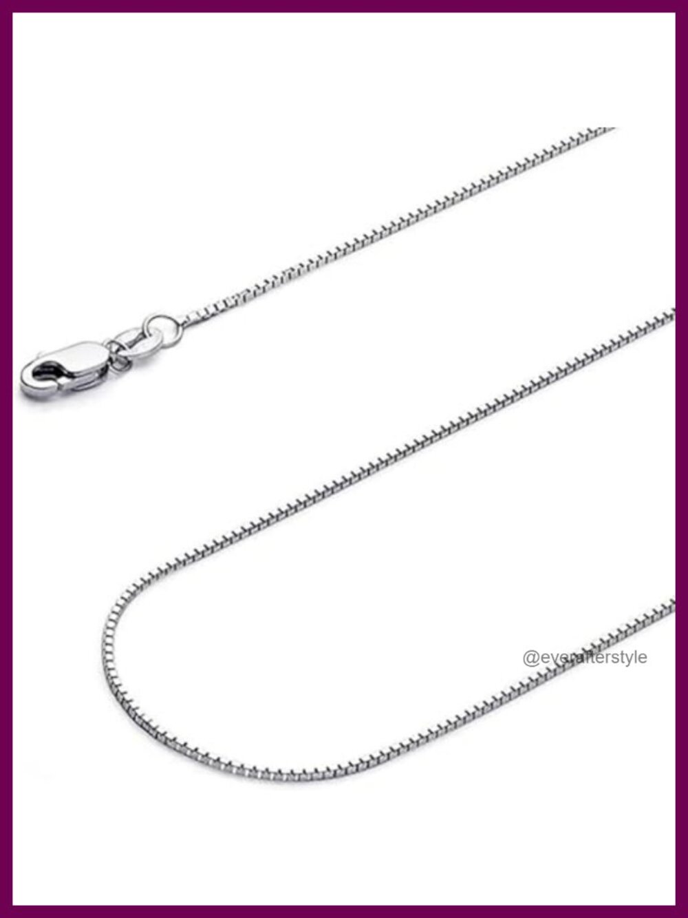 14K Solid Gold Layered Necklace Chain Gift for Men or Women Lobster Claw Clasp
